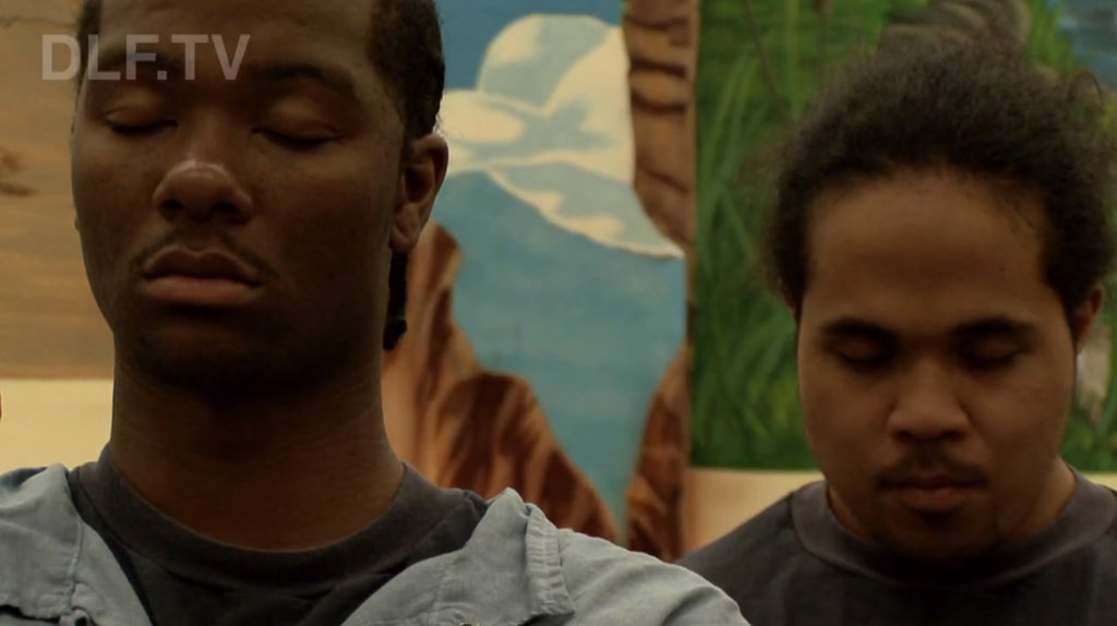 Teach meditation to 40 formerly incarcerated youth