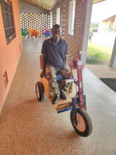 First Mobility Cart Recipient