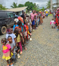 Children at Independence Day Celebration