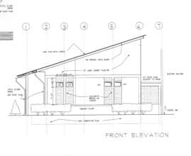 Front elevation of new Maternity/Surgical Center