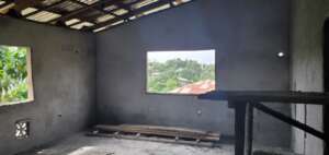 Walls Being Plastered