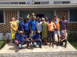 Green and Hill families visiting the WPHCC