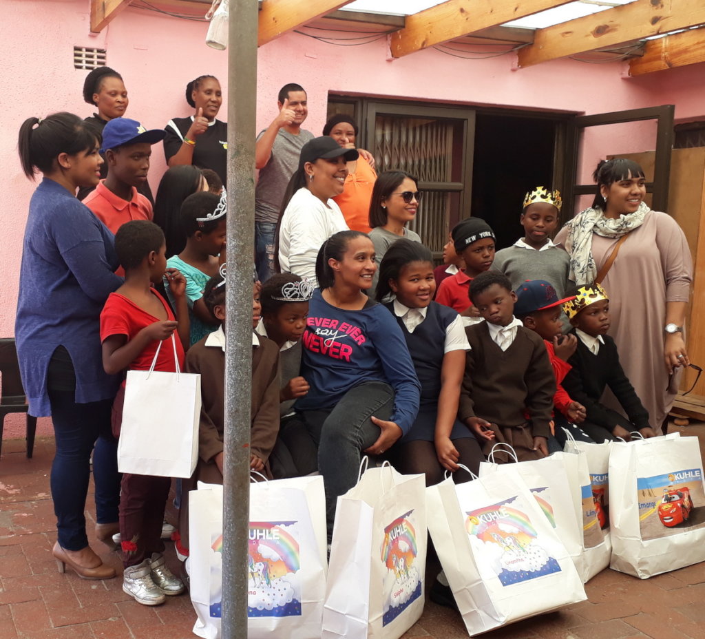 Langa receiving new shoes