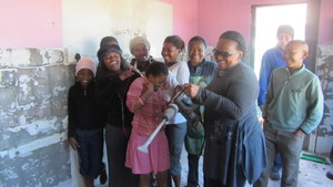 Ndileka tries her hand
