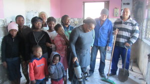 Ndileka, children and contractors