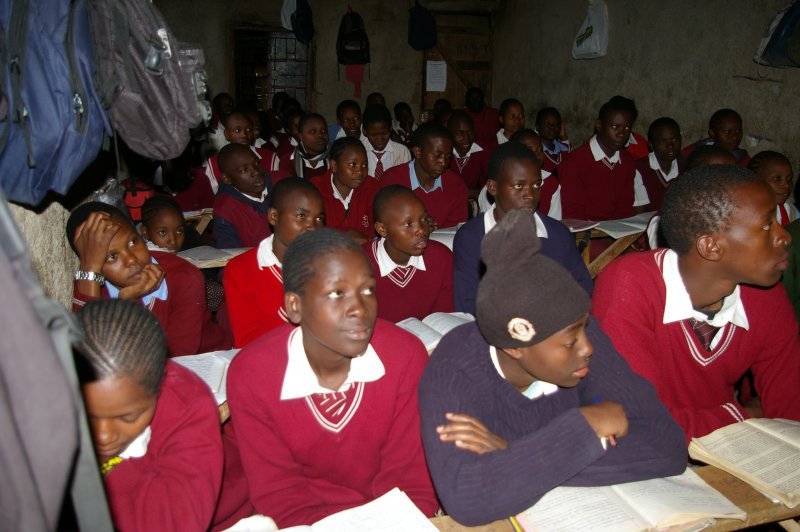 Library Centers in Nairobi slum