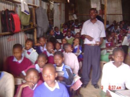Library Centers in Nairobi slum