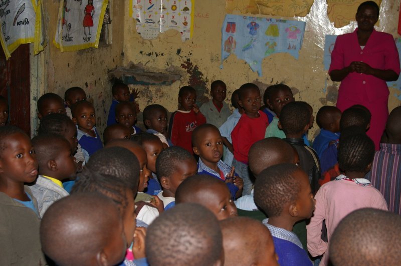 Library Centers in Nairobi slum