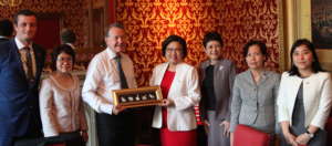 At the House of Lords with Lord Alton