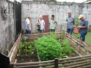 Visiting a flourishing and well-protected garden