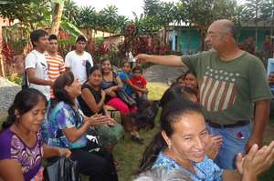 Talking about family vegetable gardens