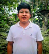 Juan Francisco, newest member of our Field Team