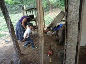 Making sure they all stay inside the house