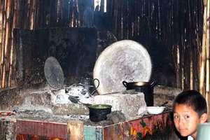 Typical stoves usually lack vents to remove smoke