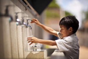 Your giving cleans water for kids in Cambodia