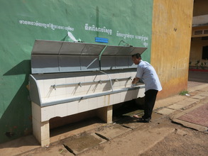 teachers & community can access filtered water too
