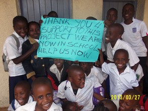 Thanking those who support them