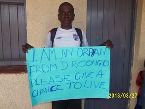 He is an orphan at PPDR