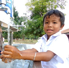 Sam, student at Taek Primary School