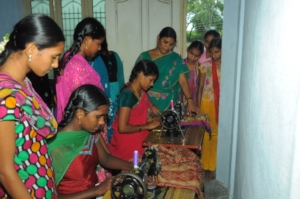 Learning a Frock Stitching