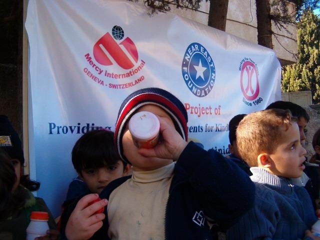 Supplemental Nutrition for West Bank Children
