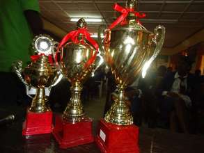 Trophies for best participating schools