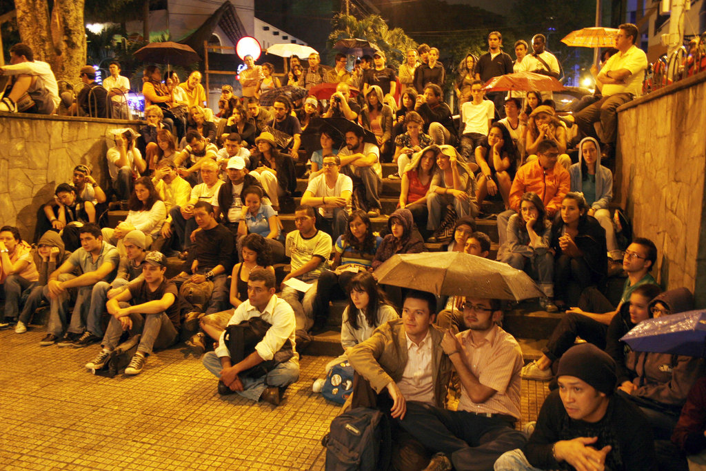 Poetry: peace-builder for 15000 Medellin citizens