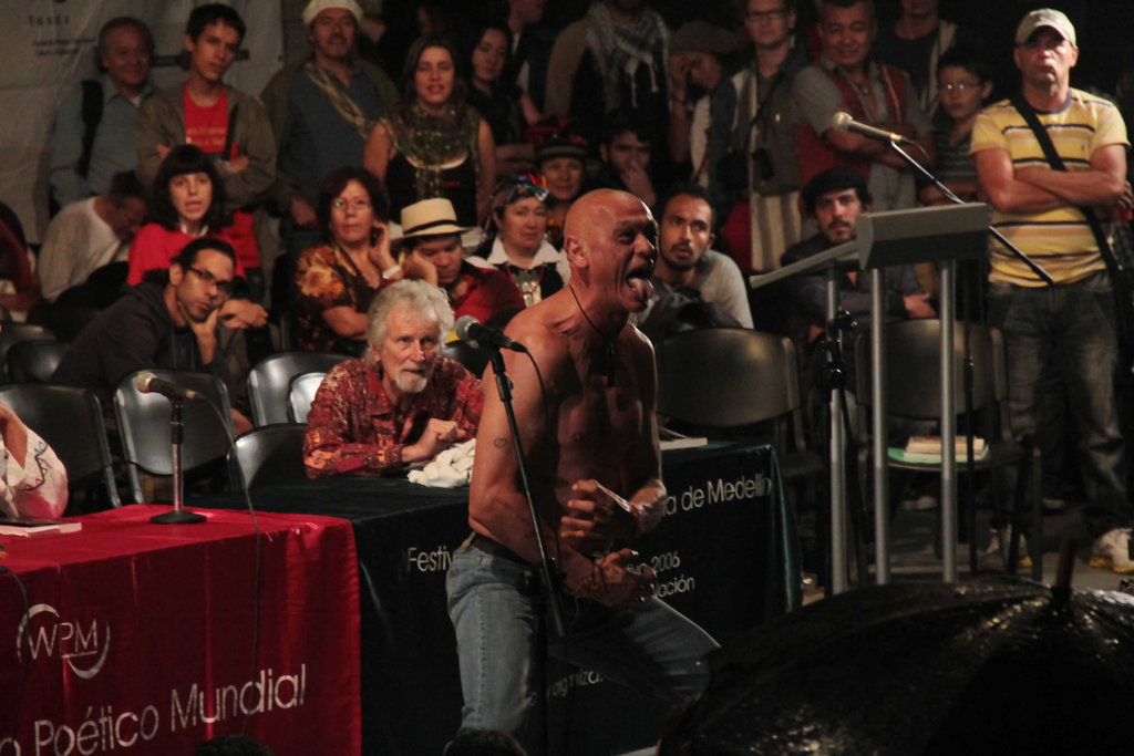 Poetry: peace-builder for 15000 Medellin citizens