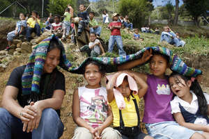 Poetry reading at 2009 Medellin Poetry Festival