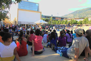 African poets reading. Parque de los Deseos, 2011