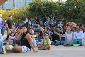 Audience during 21 Medellin Poetry Festival