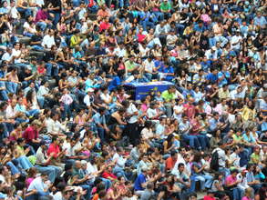 Detail of the public. Opening act 2007