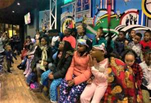 Childrens at Christmas Party