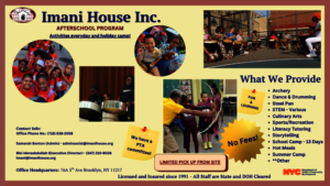 Imani House Student Invitations