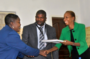 Zambia Country Director delivers certificates