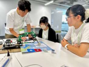 Practicing moving the robot arm