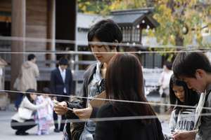 Consulting an oracle in a shrine
