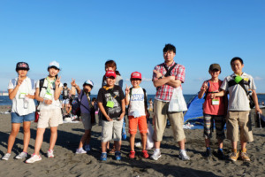 We will visit Enoshima Island and the beach again