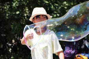 A big and long bubble