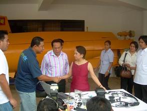 President, Governor, Mayor and Envirofit personnel