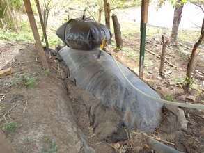 A bio digester in Nicaragua