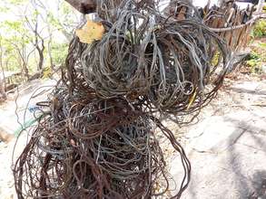 Collected wire snares