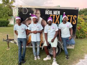 Some of our helpers (Real Men Fix Their Dogs!)