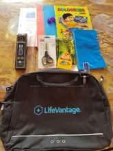 School Bag with supplies