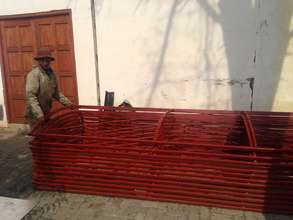 Parts ready for loading