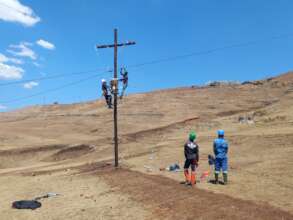 Teamwork expanding the Matsoaing network