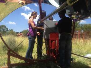 Amy explains how the tracking system works