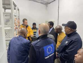 EU and Lesotho Government visit to Ha Makebe