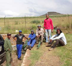 STG field team at the end of a long day.