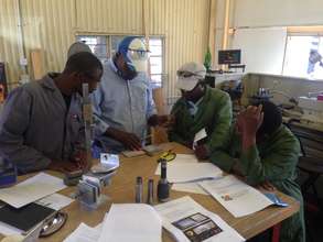 CNC training:  preparing drawings and parts